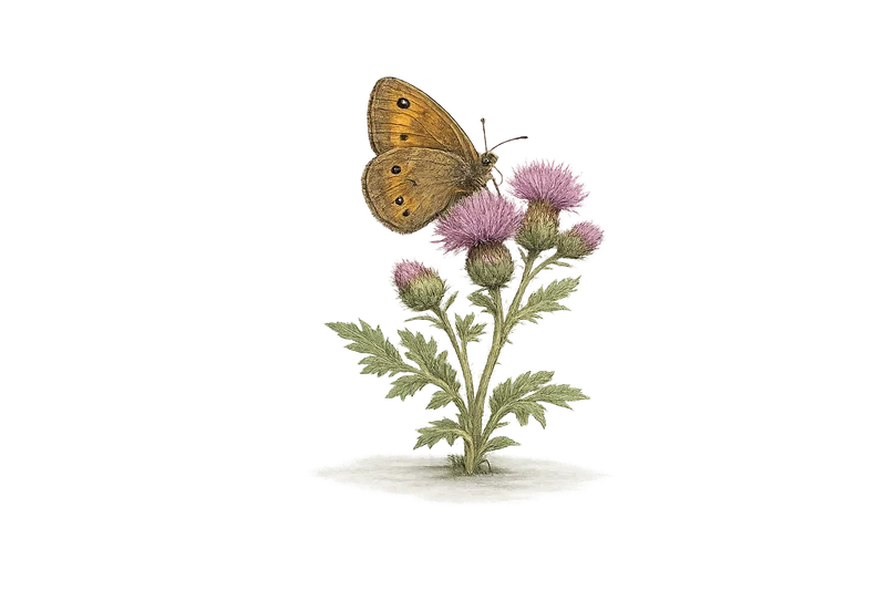 Speckled Wood Butterfly