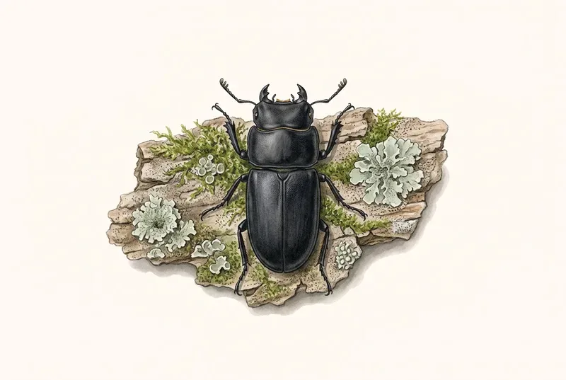 Lesser Stag Beetle