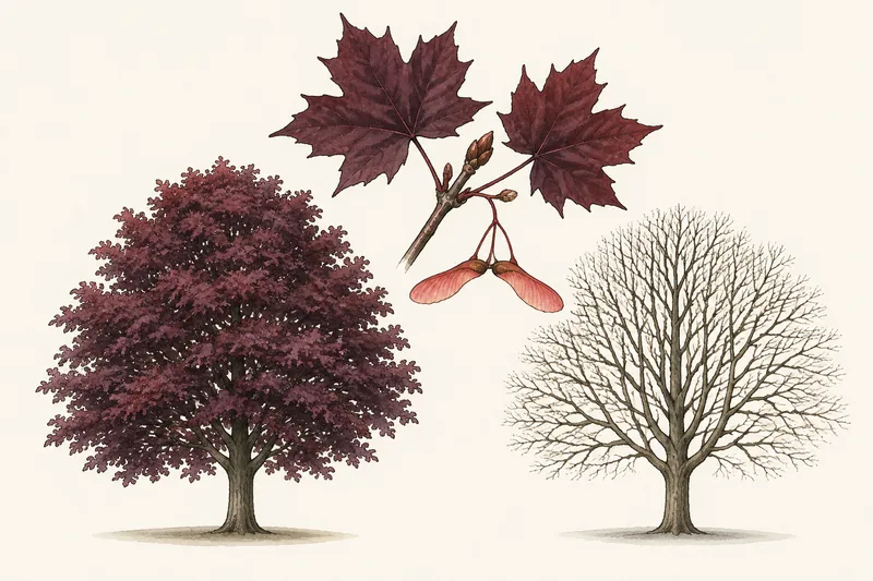 Norway Maple 'Crimson King'